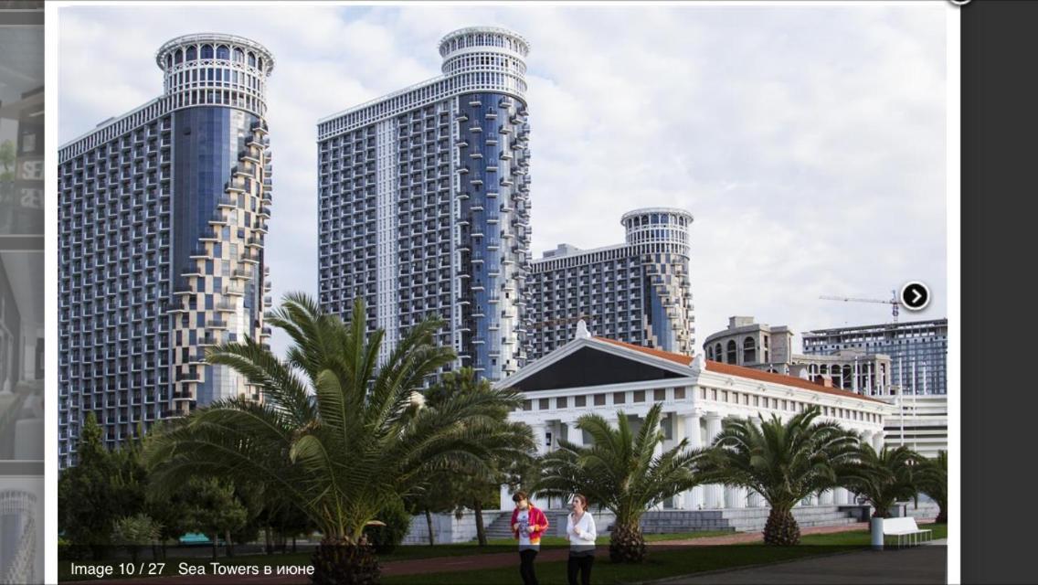 Apartment Sea Tower Khimshiashvili 15 巴统 外观 照片